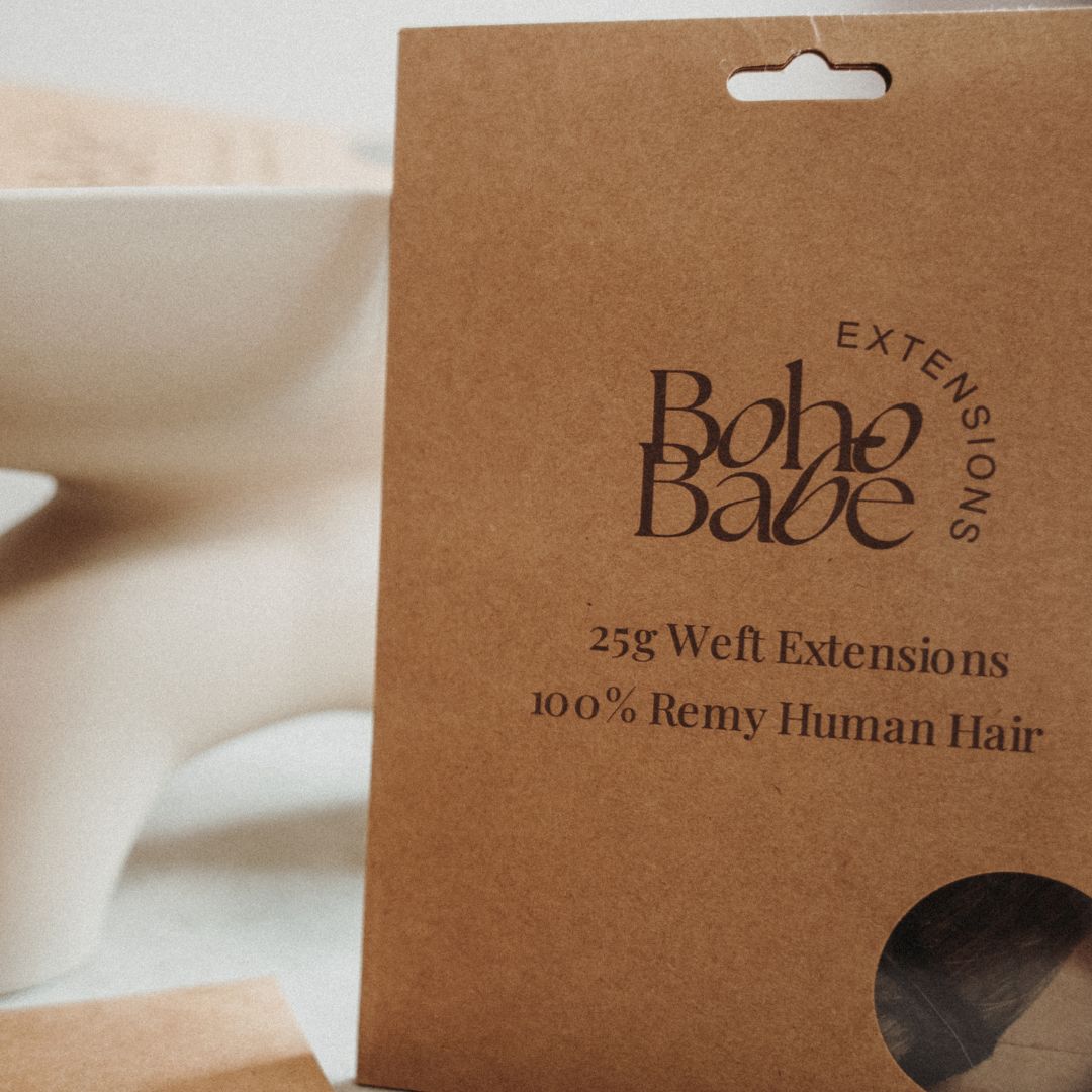 Boho Babe Weft Tressen - Toasted Marshmallow 5b/18b+1001